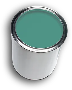 can of green paint