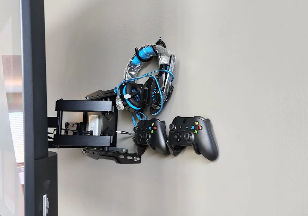 mounting tv and game console controllers